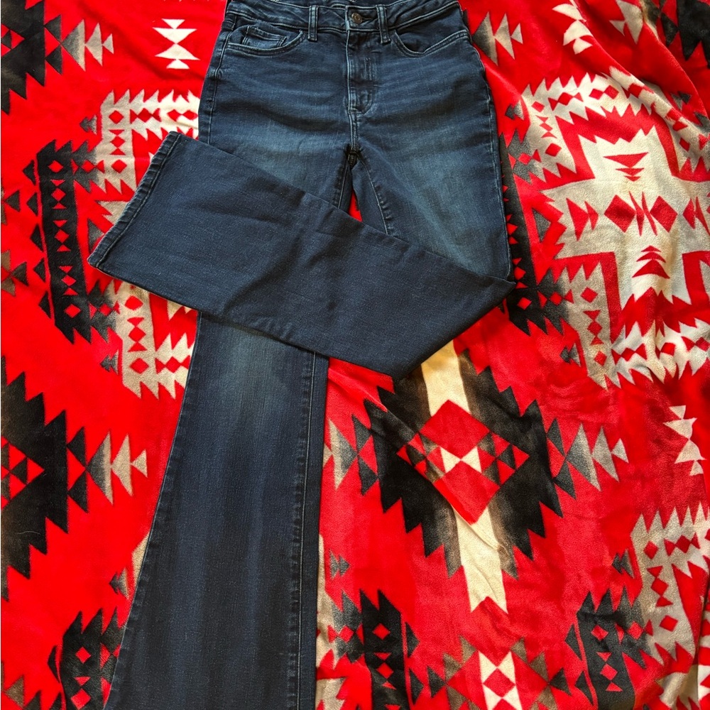 Sonoma Dark Blue Flare Women's Jeans